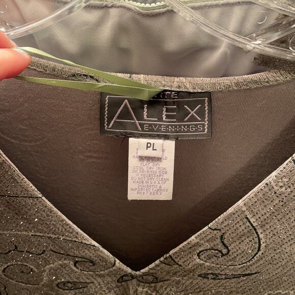 Alex evenings women’s skirt set 2 pieces PL - Picture 3 of 5